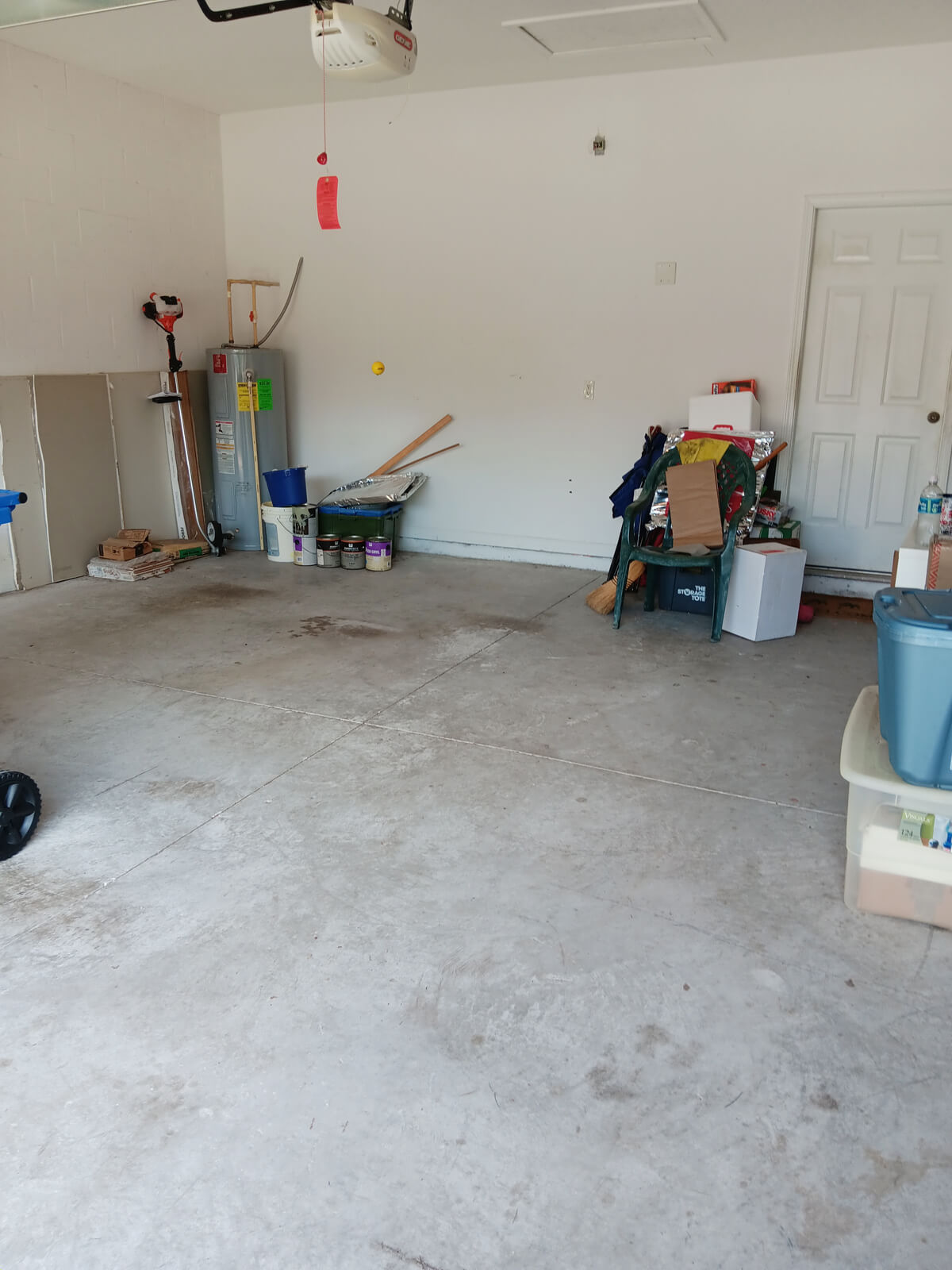 garage junk after