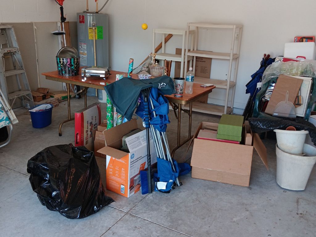Out With the Old, In with the New: Start Spring 2025 Fresh with a Junk-Free Home 3 garage junk before cleanup